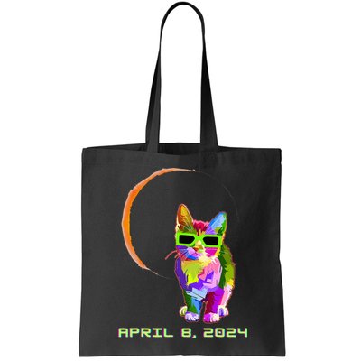 Solar Eclipse Cat with Solar Eclipse Glasses Bag