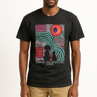 Solar Eclipse Cat Dog 2025 Partial Solar Eclipse 03.29.25 Tall T-Shirt