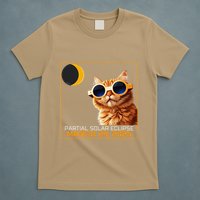 Solar Eclipse Cat 2025 Partial Solar Eclipse 03.29.25 T-Shirt
