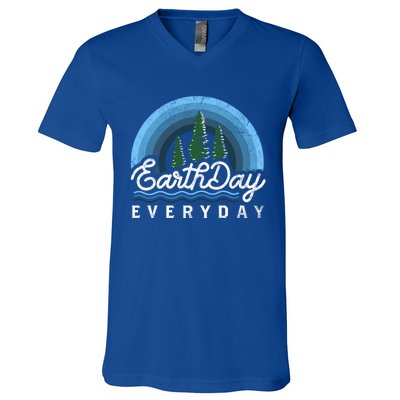 Save Earth Climate Change Earth Day Everyday Gift V-Neck T-Shirt