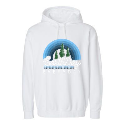 Save Earth Climate Change Earth Day Everyday Gift Garment-Dyed Fleece Hoodie