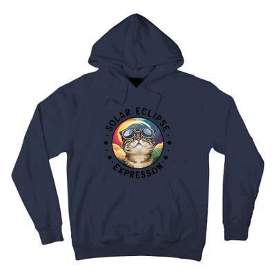 Solar Eclipse Cat Spectacle Tall Hoodie