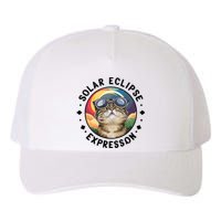 Solar Eclipse Cat Spectacle Yupoong Adult 5-Panel Trucker Hat