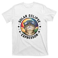 Solar Eclipse Cat Spectacle T-Shirt