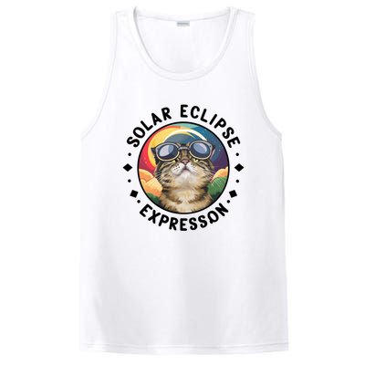 Solar Eclipse Cat Spectacle PosiCharge Competitor Tank