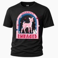 Silently Enraged Christmas Holidays Casual Cooling Performance Crew T-Shirt