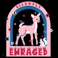 Silently Enraged Christmas Holidays Casual T-Shirt