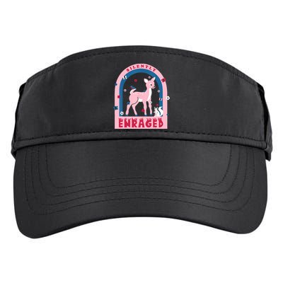 Silently Enraged Christmas Holidays Casual Adult Drive Performance Visor
