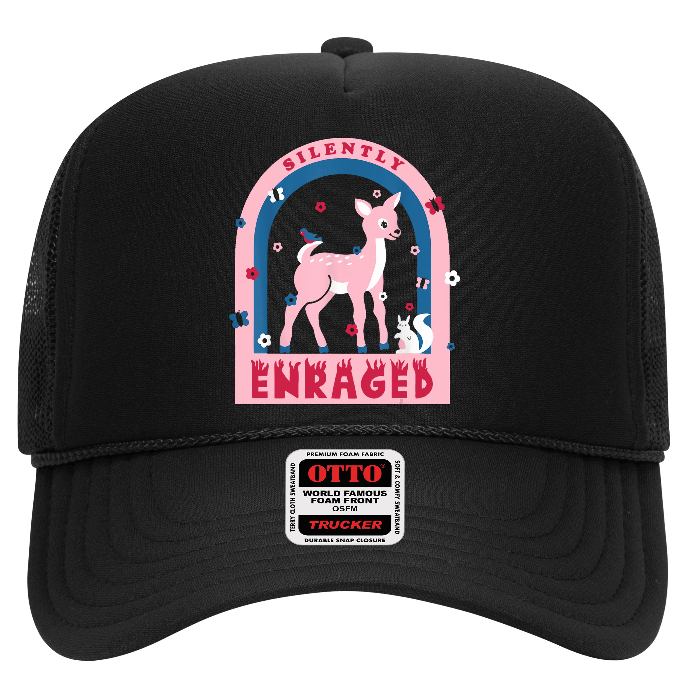 Silently Enraged Christmas Holidays Casual Hat