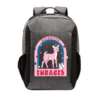 Silently Enraged Christmas Holidays Casual Vector Backpack