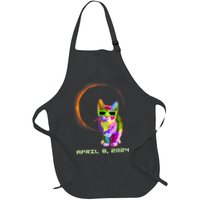 Solar Eclipse Cat Wearing Solar Eclipse Glasses Apron