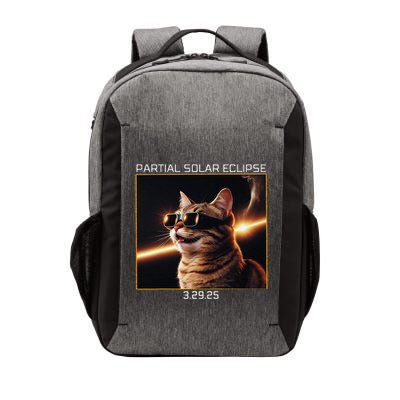 Solar Eclipse Cat 2025 Partial Solar Eclipse 03.29.25 Vector Backpack