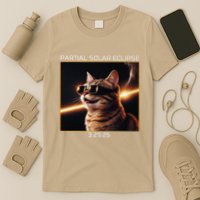 Solar Eclipse Cat 2025 Partial Solar Eclipse 03.29.25 T-Shirt