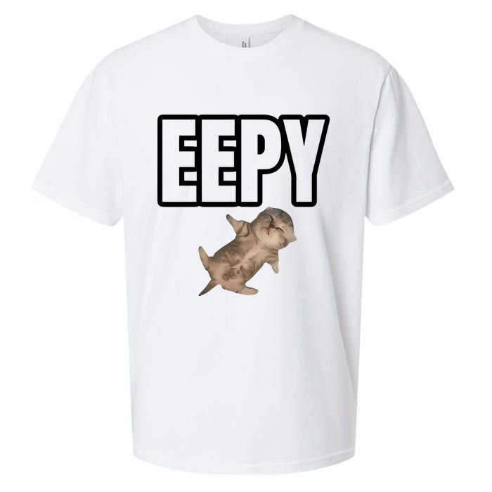 Sillystudio Eepy Cat Sueded Cloud Jersey T-Shirt
