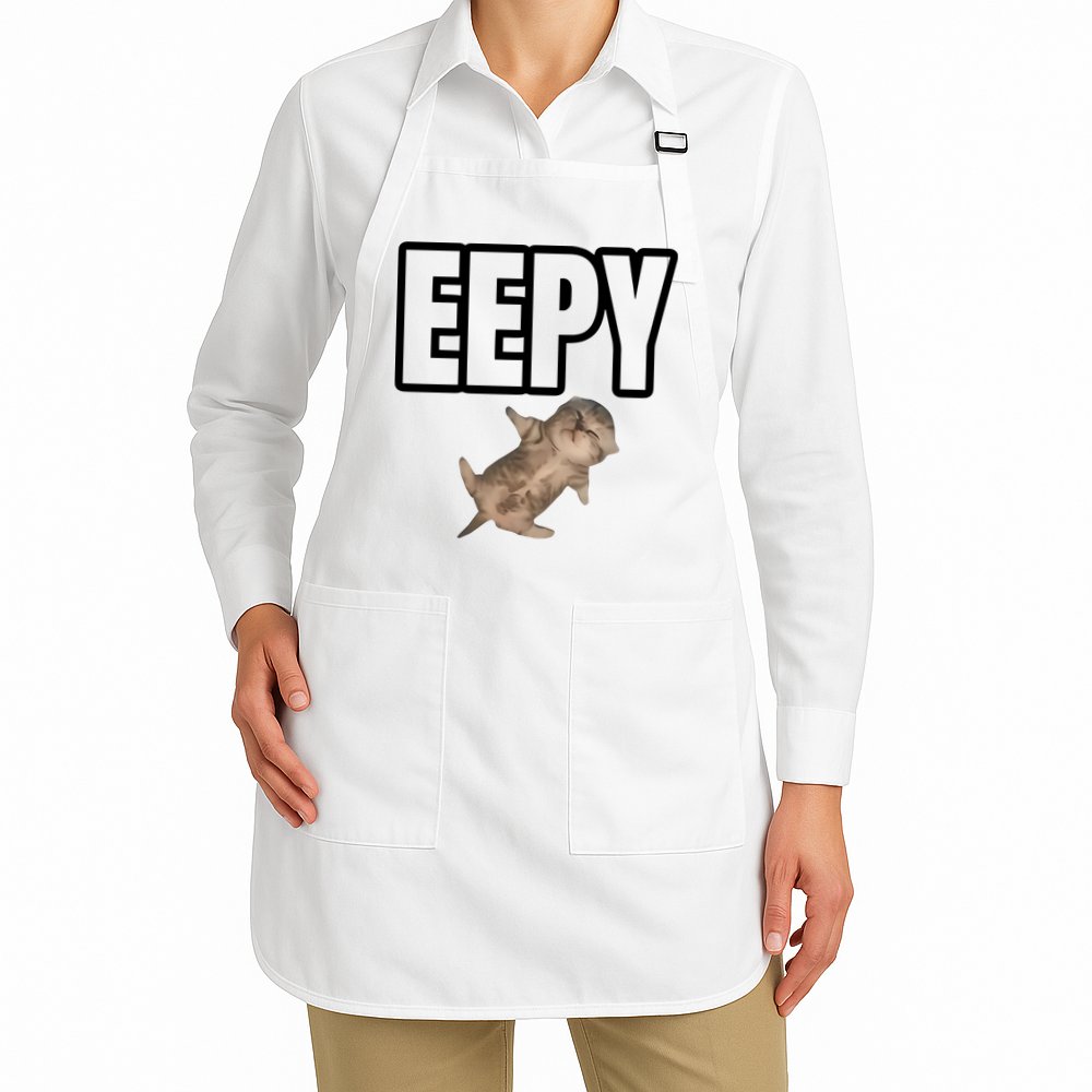 Sillystudio Eepy Cat Apron