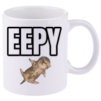 Sillystudio Eepy Cat 11oz C Handle Ceramic Mug