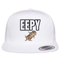 Sillystudio Eepy Cat Flat Bill Trucker Hat