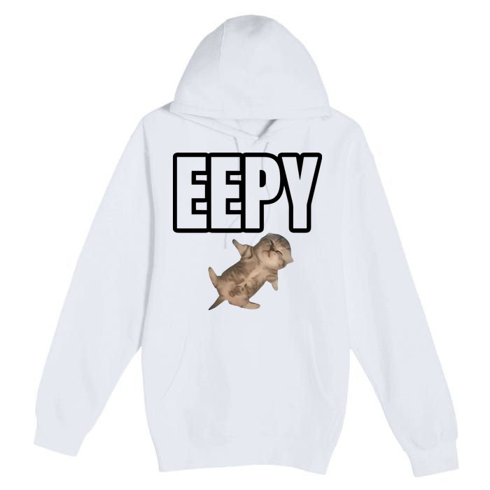 Sillystudio Eepy Cat Premium Pullover Hoodie