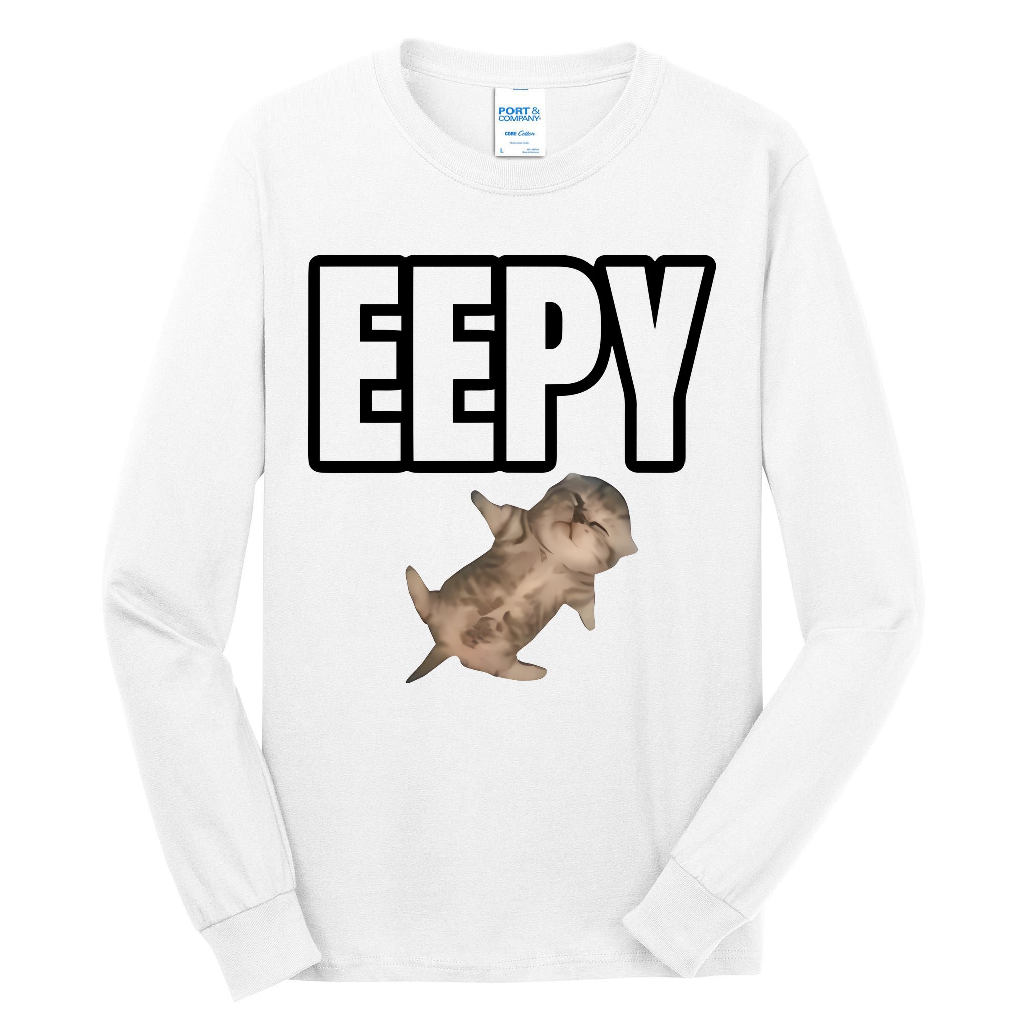 Sillystudio Eepy Cat Tall Long Sleeve T-Shirt