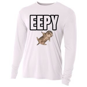 Sillystudio Eepy Cat Cooling Performance Long Sleeve Crew