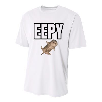 Sillystudio Eepy Cat Youth Performance Sprint T-Shirt