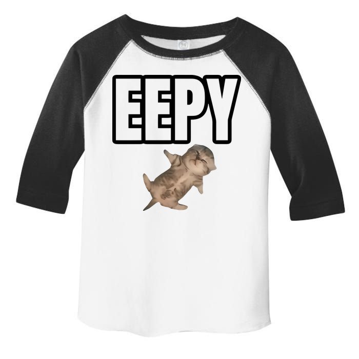 Sillystudio Eepy Cat Toddler Fine Jersey T-Shirt