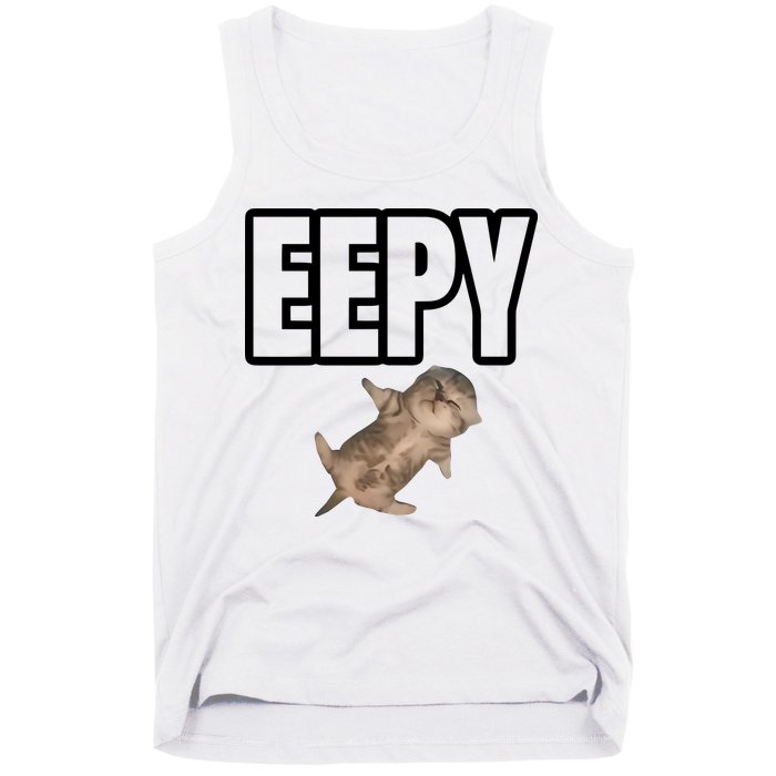 Sillystudio Eepy Cat Tank Top