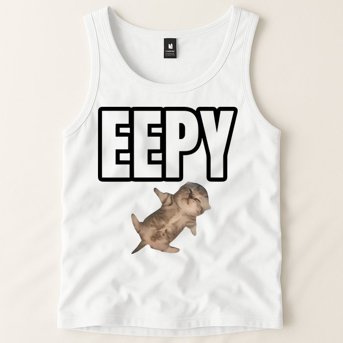 Sillystudio Eepy Cat Tank Top