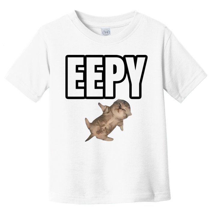 Sillystudio Eepy Cat Toddler T-Shirt