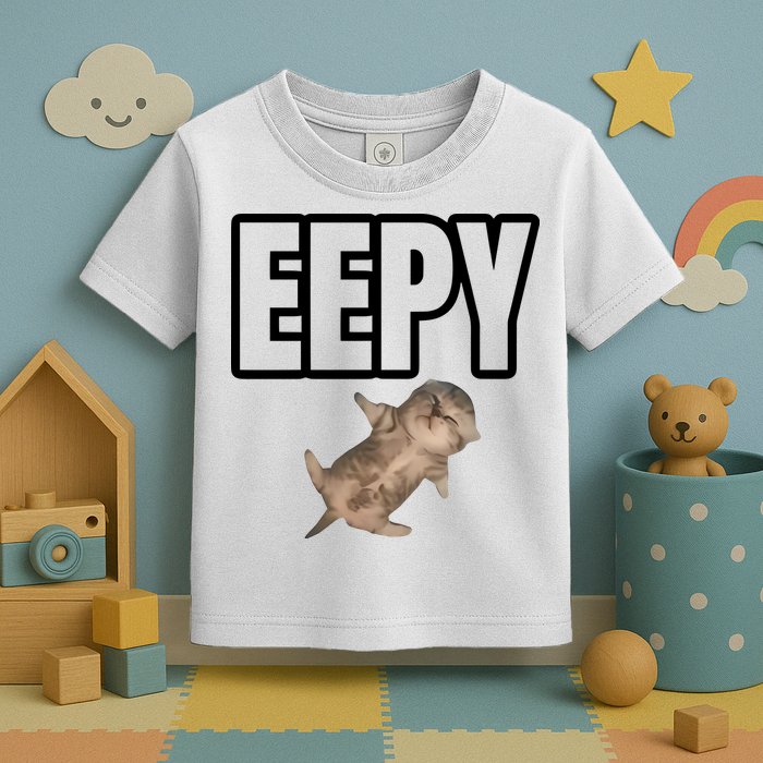 Sillystudio Eepy Cat Toddler T-Shirt