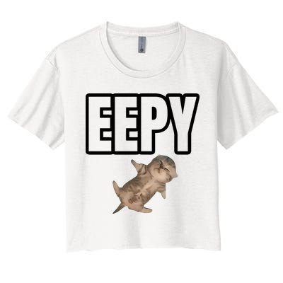 Sillystudio Eepy Cat Crop Top