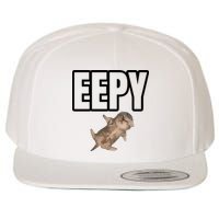 Sillystudio Eepy Cat Wool Snapback Cap