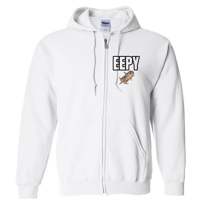 Sillystudio Eepy Cat Full Zip Hoodie