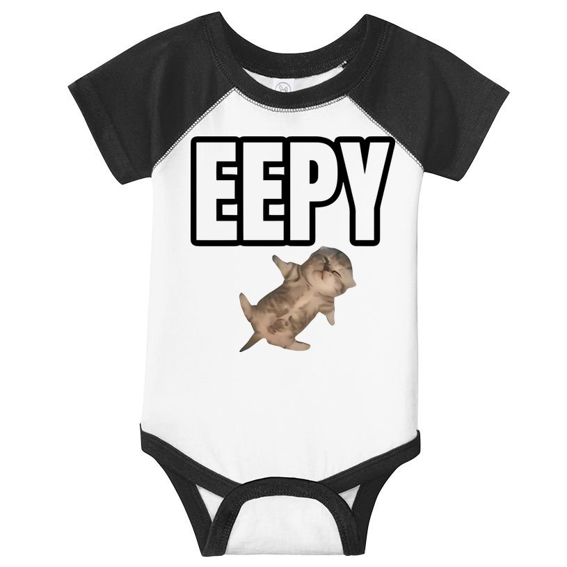 Sillystudio Eepy Cat Infant Baby Jersey Bodysuit