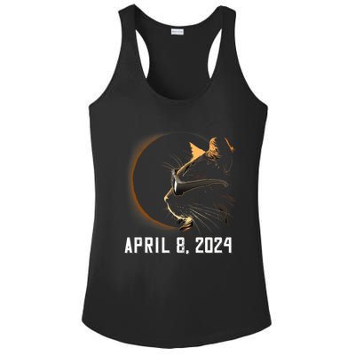 Solar Eclipse Cat Solar Eclipse Glasses Cat Ladies PosiCharge Competitor Racerback Tank