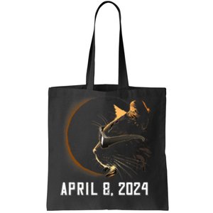 Solar Eclipse Cat Solar Eclipse Glasses Cat Tote Bag