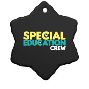 Special Education Crew Special Education Teacher Gift Ceramic Star Ornament