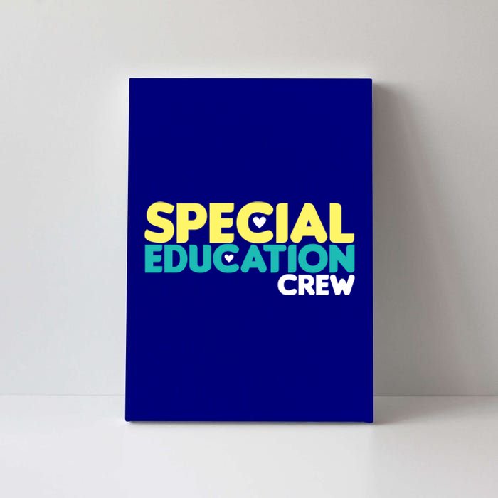 Special Education Crew Special Education Teacher Gift Canvas