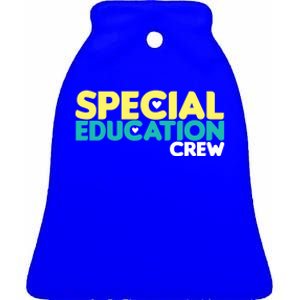 Special Education Crew Special Education Teacher Gift Ceramic Bell Ornament