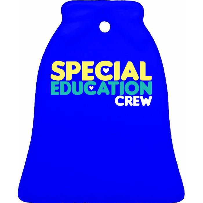 Special Education Crew Special Education Teacher Gift Ceramic Bell Ornament