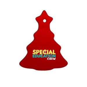 Special Education Crew Special Education Teacher Gift Ceramic Tree Ornament