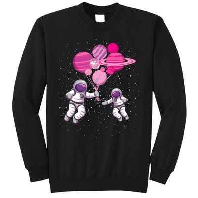 Space Exploration Cosmonaut Spaceman Alien Spaceship Sweatshirt