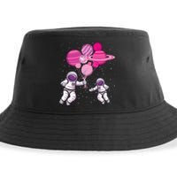 Space Exploration Cosmonaut Spaceman Alien Spaceship Sustainable Bucket Hat