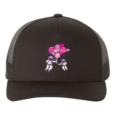Space Exploration Cosmonaut SpaceMan Alien Spaceship Yupoong Adult 5-Panel Trucker Hat