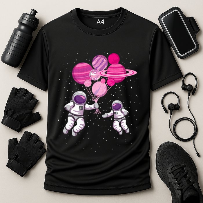 Space Exploration Cosmonaut SpaceMan Alien Spaceship Performance Shirt