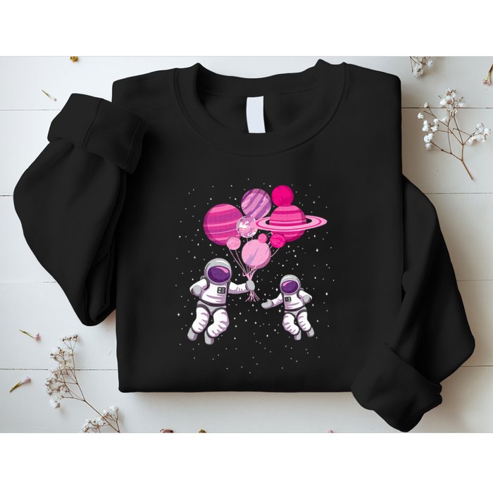 Space Exploration Cosmonaut SpaceMan Alien Spaceship Sweatshirt