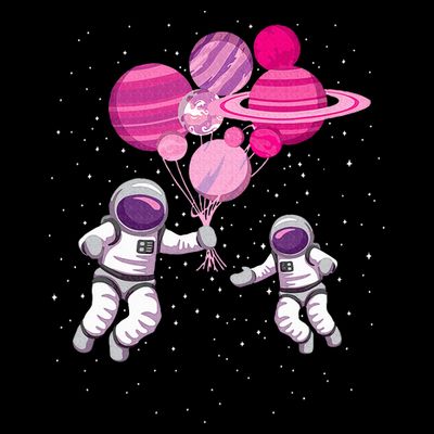 Space Exploration Cosmonaut SpaceMan Alien Spaceship T-Shirt