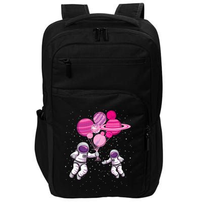 Space Exploration Cosmonaut SpaceMan Alien Spaceship Impact Tech Backpack