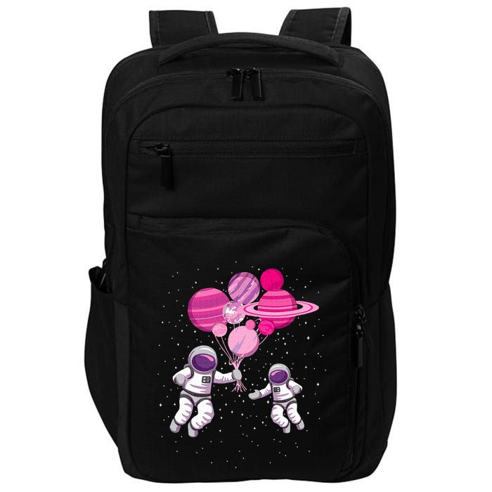 Space Exploration Cosmonaut SpaceMan Alien Spaceship Impact Tech Backpack