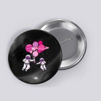 Space Exploration Cosmonaut SpaceMan Alien Spaceship Button